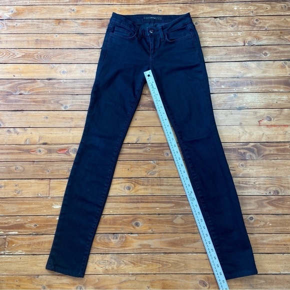JOES jeans black low rise The Chelsea design skinny  size 24 low waist made USA - Picture 8 of 11